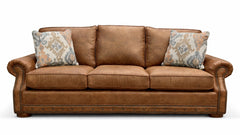Palance Chestnut Tandem Autumn Sofa