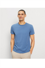 OLYMP T-Shirt Rauchblau