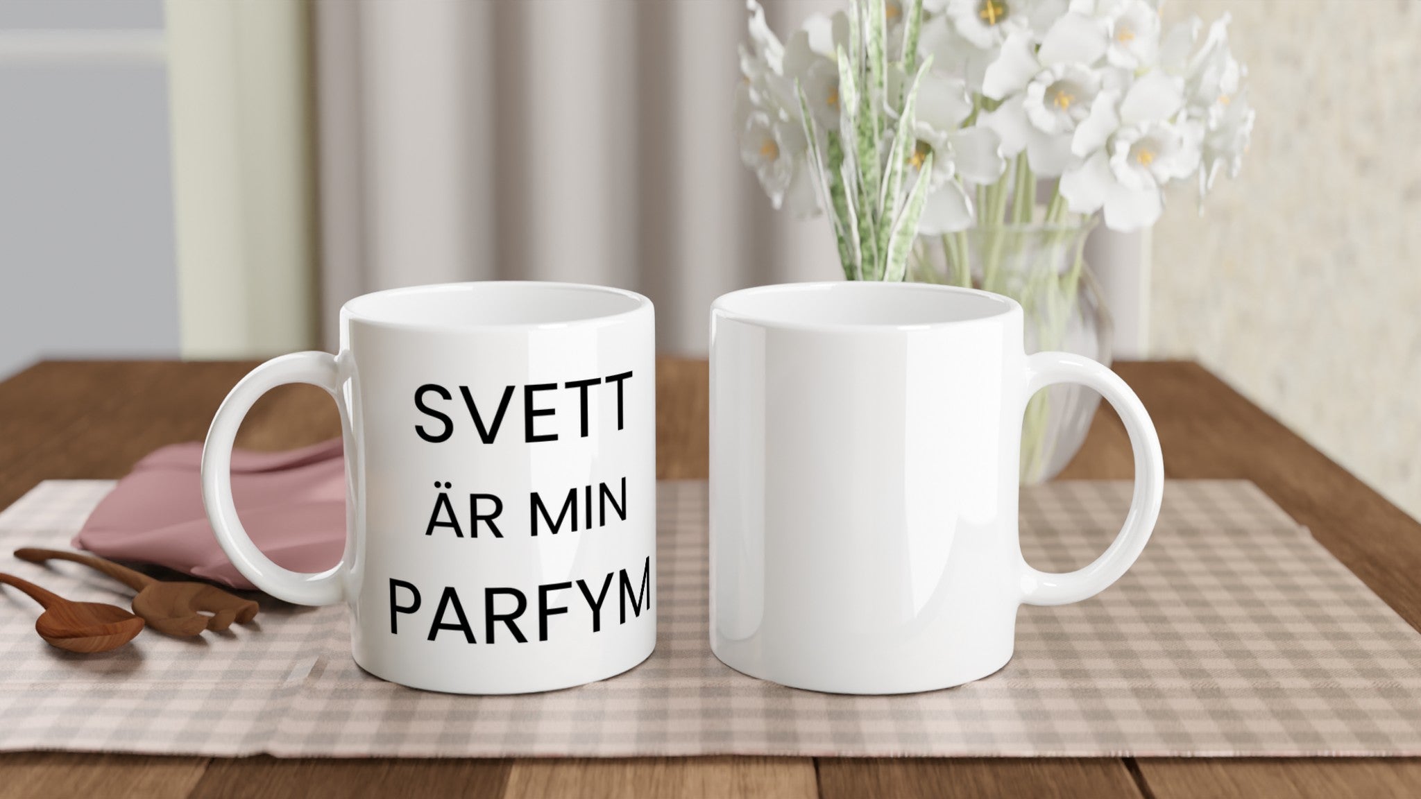 Träningspartner för svettiga doftälskare - Svett är Min Parfym, perfekt för hårt arbete och träning.
