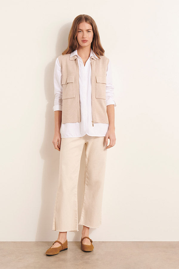 GANACHE MILANO KNIT SLEEVELESS VEST