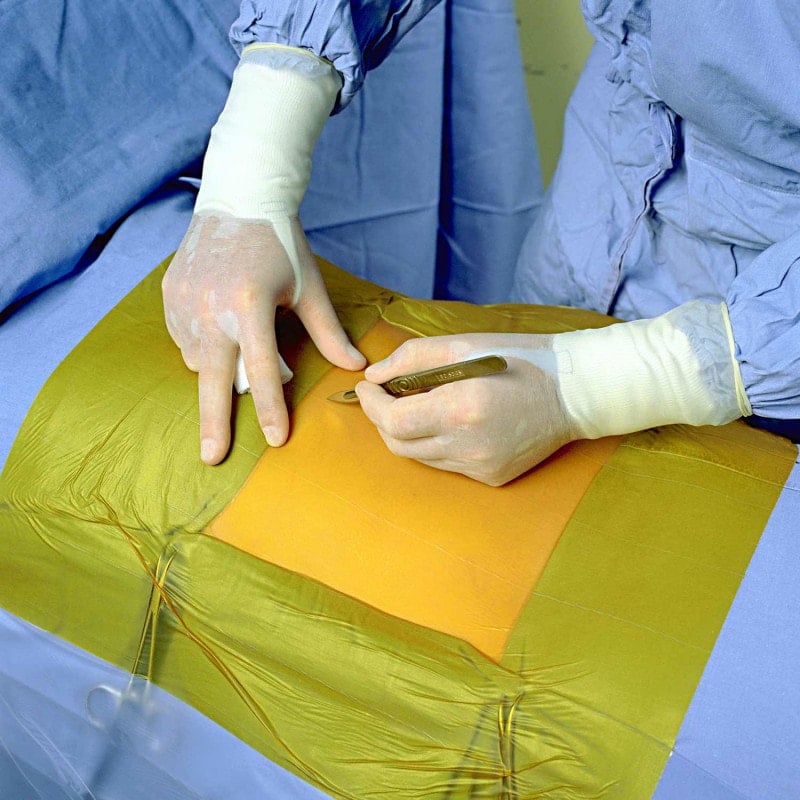 3M™ Ioban™ 2 Antimicrobial Incise Drape 10 x 10 cm Medvana UK