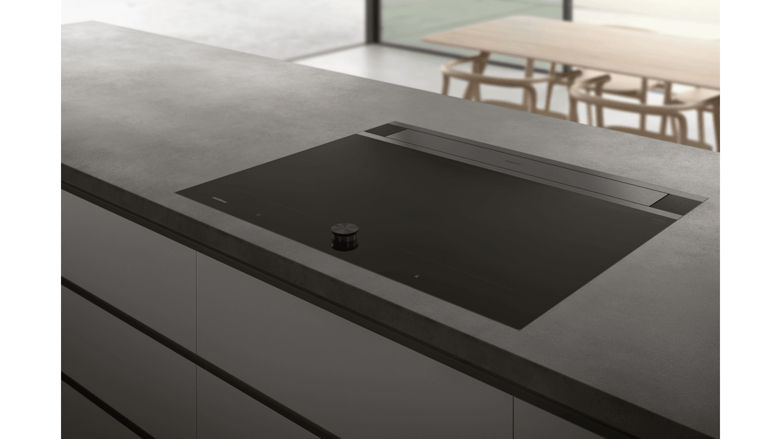 Gaggenau 200 Series Downdraft 90cm Clear Glass AL200190 - Ideali