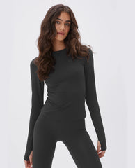 Ultimate Long Sleeve Top - Graphite Grey