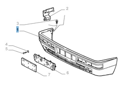 Bumper, Front - Lancia Delta Integrale Lancia Heritage 176978599