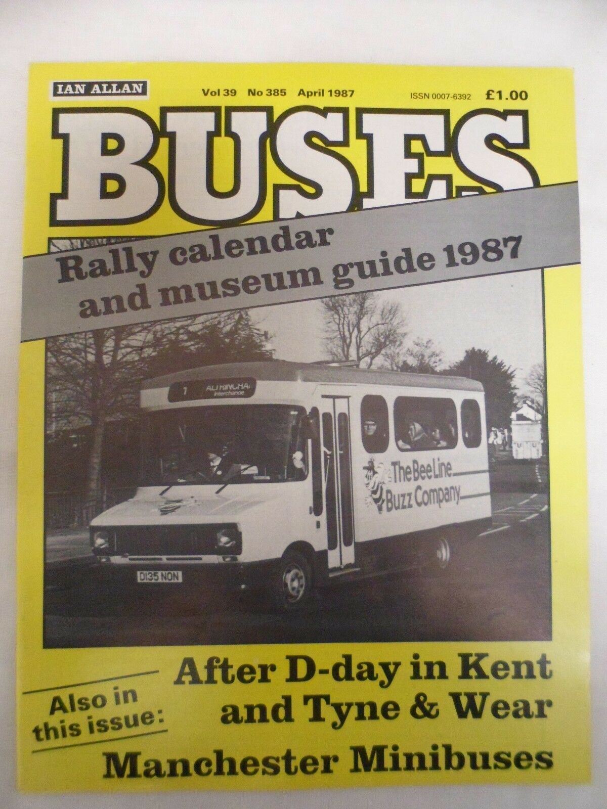 Buses Magazine - April 1987 - After D Day in Kent and Tyne and Wear