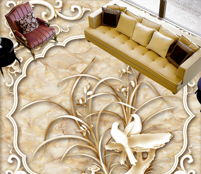 3D Phnom Penh 151 Floor Mural Wallpaper AJ Wallpaper 2