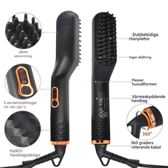 BeardPulse – Skäggstyler & Vårdkit med Olja, Balm, Kamm och E-Guide för Män