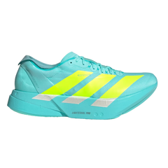 ADIDAS Adizero Adios Pro 4 Mens FOOTWEAR - Mens Carbon Plate FLASH AQUA/LUCID LEMON/MINT
