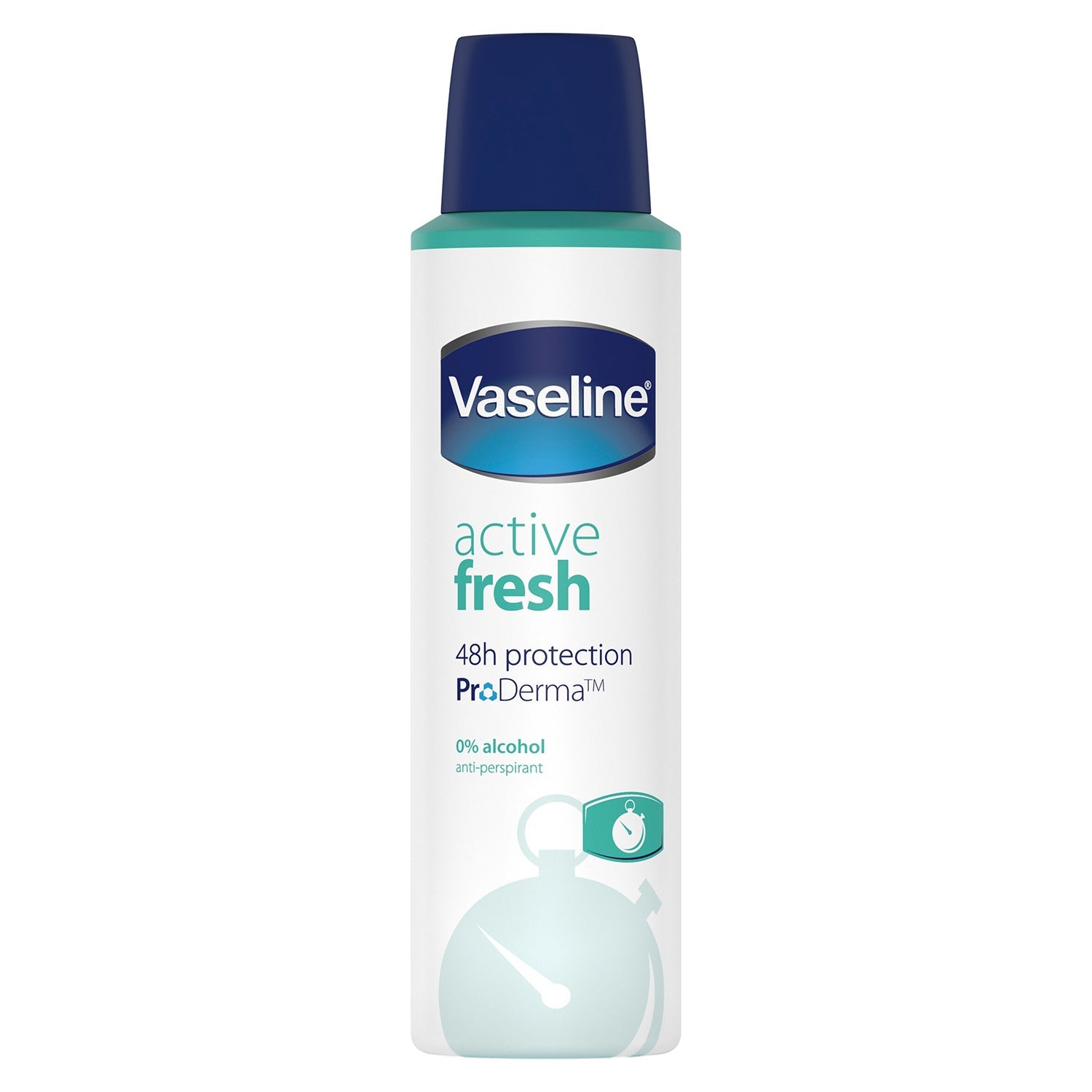 24h Protection Proderma Anti-perspirant, Active Fresh, 6x150ml