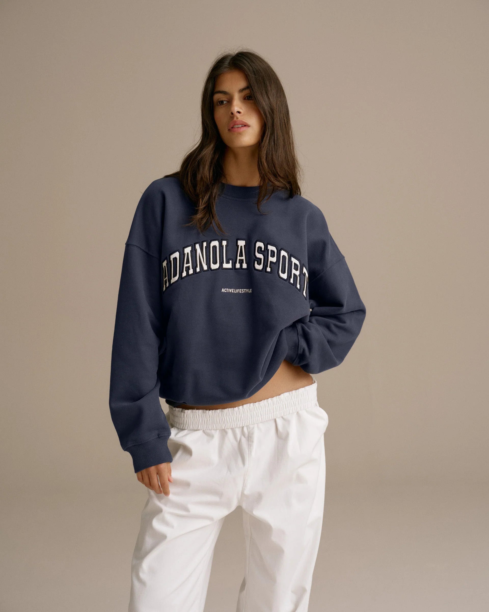 AS Oversized Sweatshirt - Midnight Blue