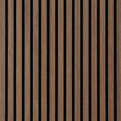 Akoestisch paneel in gerookt eikenfineer 3000x520x18 mm