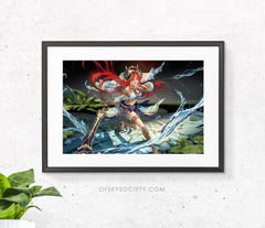 Nilou Genshin Impact Fanart Print