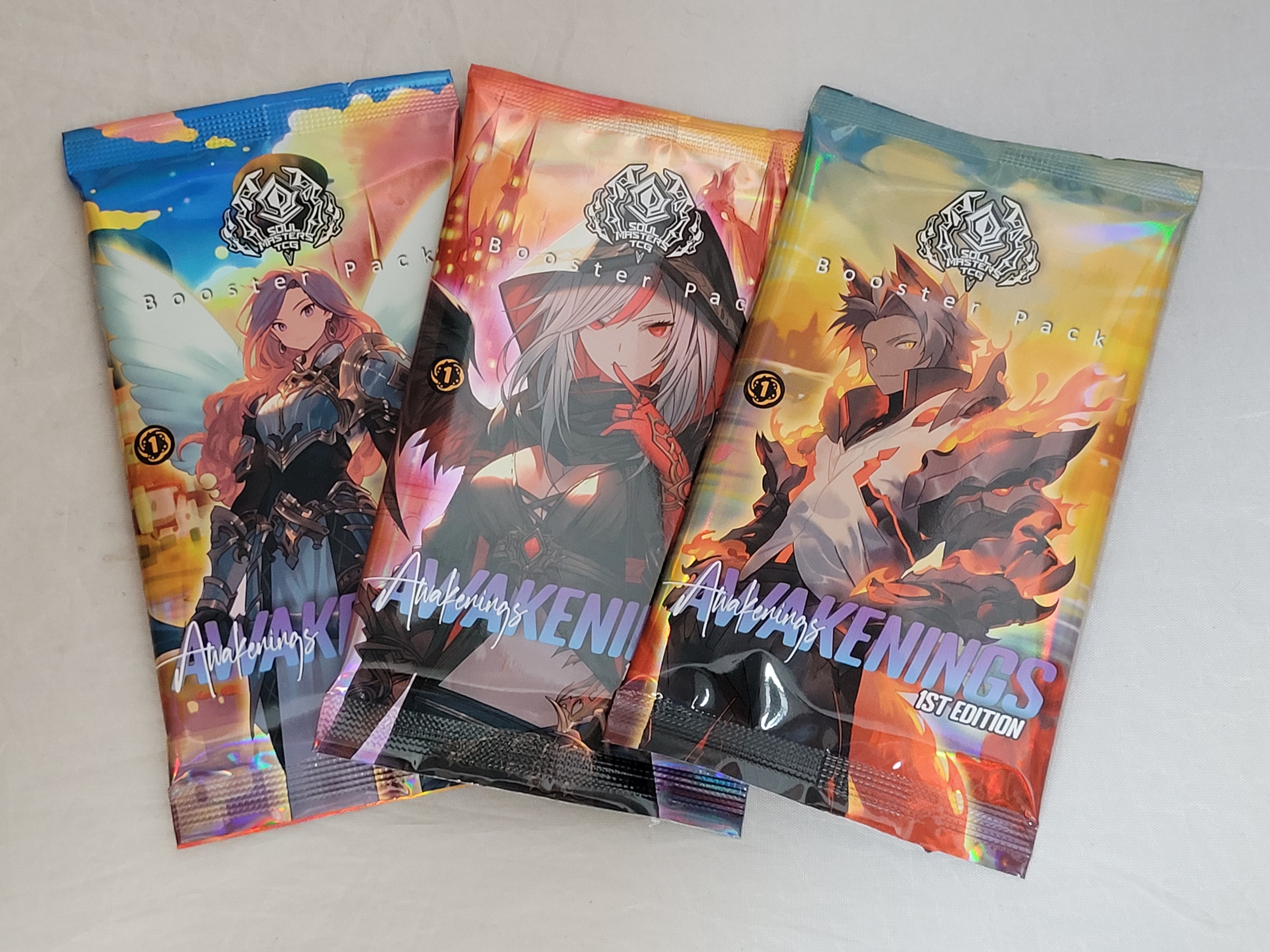 Soul Masters TCG: Awakenings 1st Edition Booster Pack (1 Random Pack)