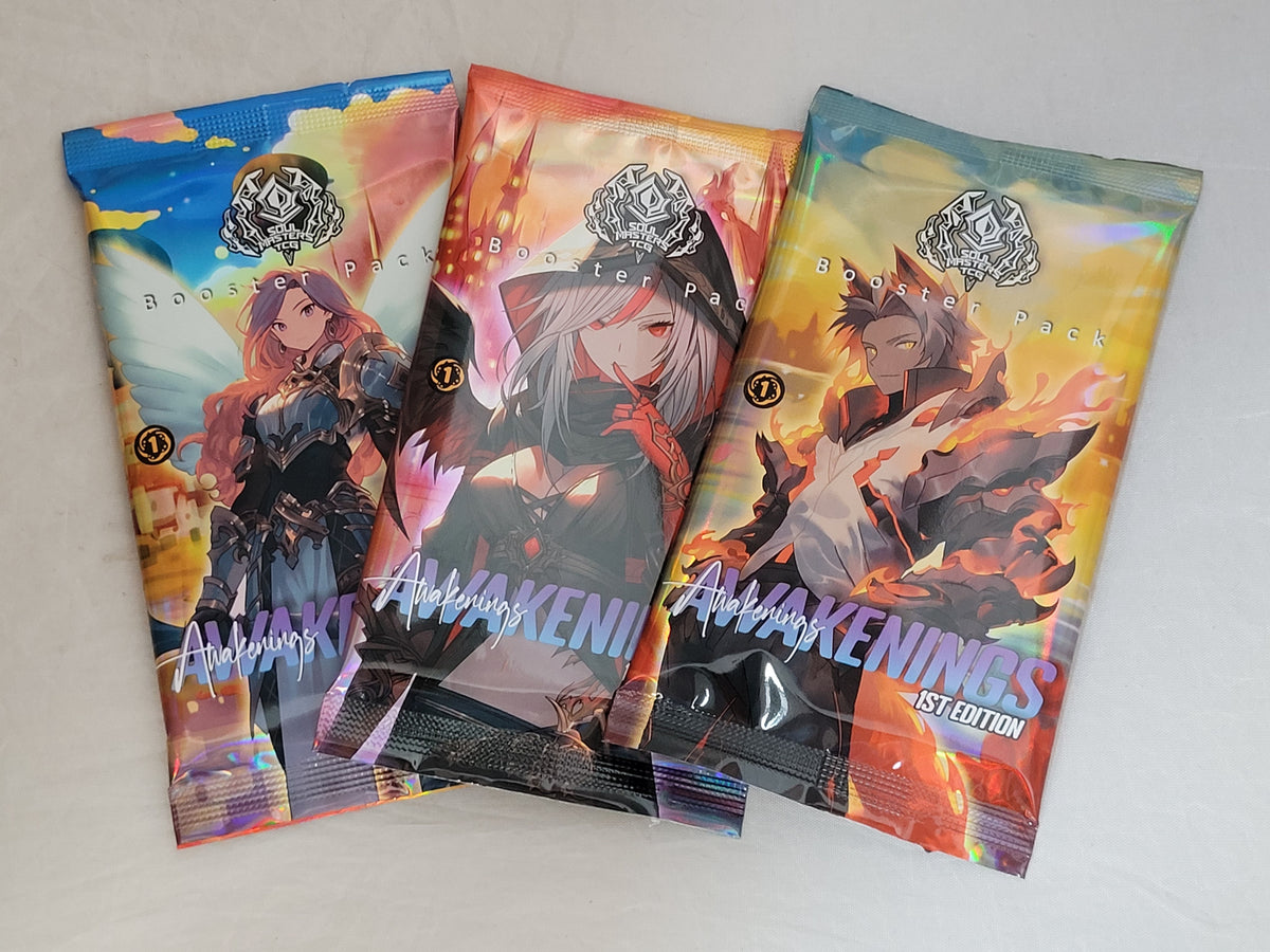 Soul Masters TCG: Awakenings 1st Edition Booster Pack (1 Random Pack)
