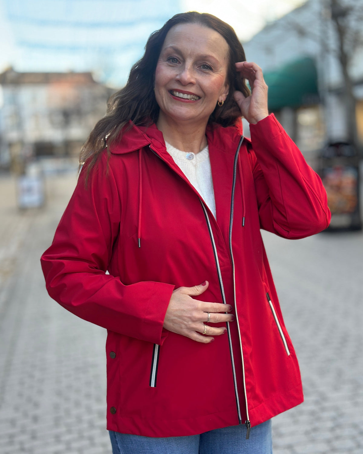 Jakke m/hette