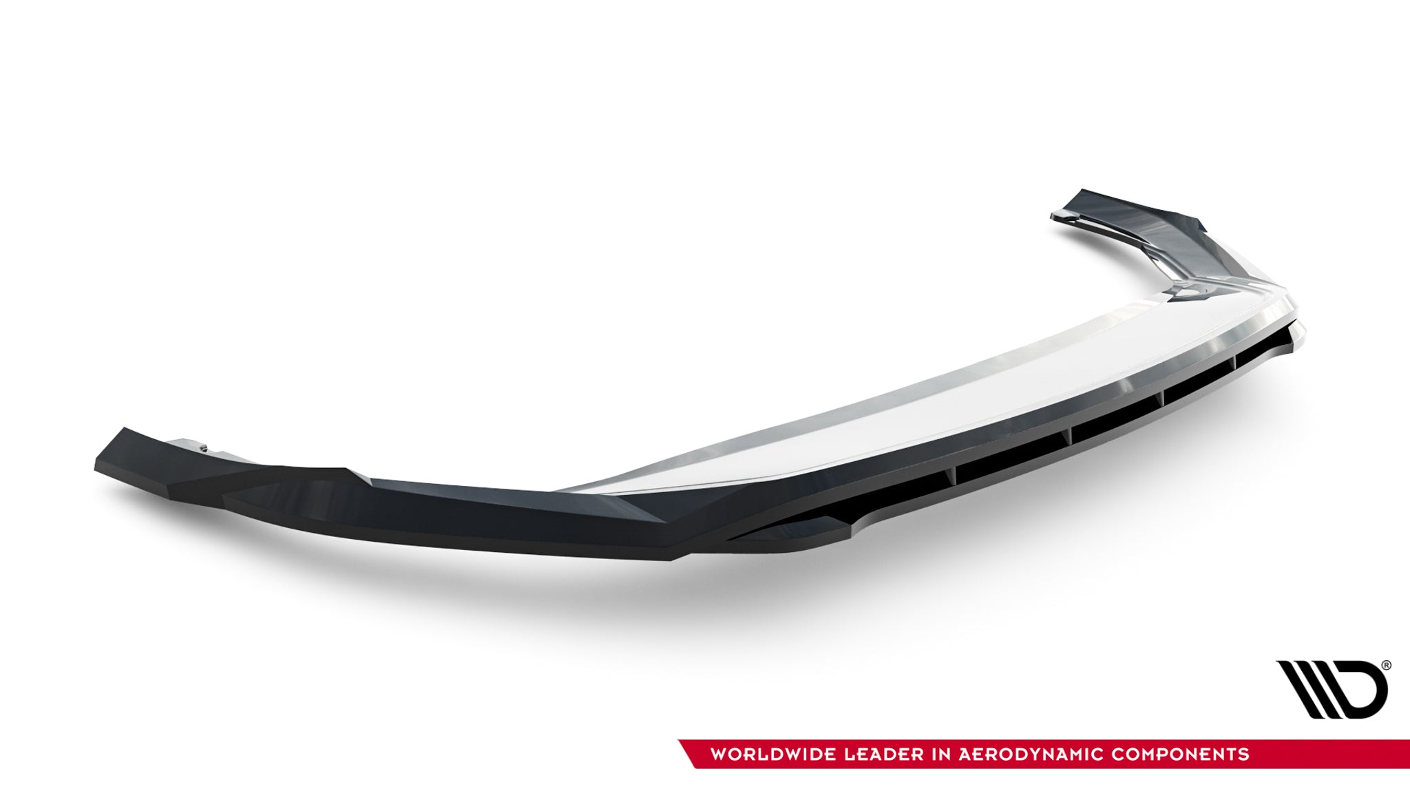 Front Ansatz V.1 für Skoda Superb Mk4 schwarz Hochglanz