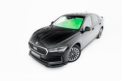 Front Ansatz V.1 für Skoda Superb Mk4 schwarz Hochglanz