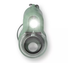 20x Lighted Pocket Microscope Keychain -Green