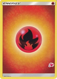 Fire Energy (#8 Charizard Stamped) [Battle Academy]