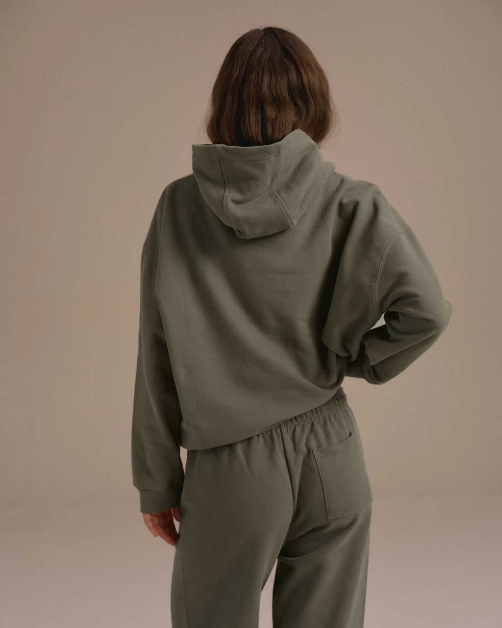 ADA Oversized Hoodie - Olive Green