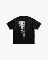 (229) X2 Soccer Elite Tee in Black/White - Represent Soccer