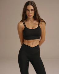 Ultimate Double Strap Bra - Black