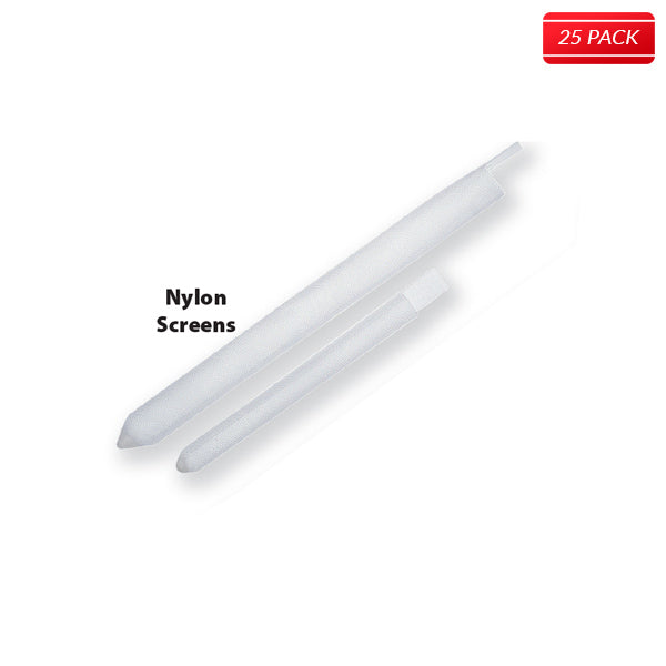 3/8 X 8 Screen Tubes HBP Nylon Screen (25 Per Box) - Bridge Fasteners