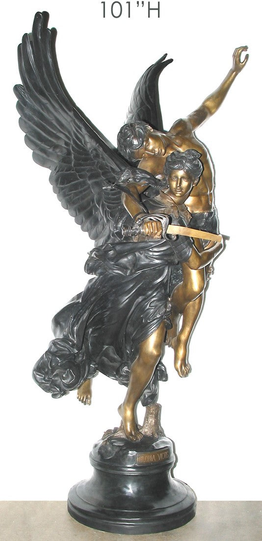 Life Size Bronze Sculpture of the Gloria Victis - 101”H