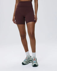 Ultimate Crop Shorts - Burgundy