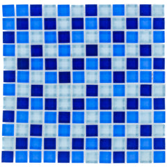 Blau Mix  Mosaik - - 30x30 Default Title