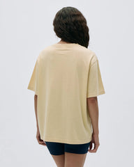 Campus Vintage Wash Lightweight T-shirt - Butter Yellow