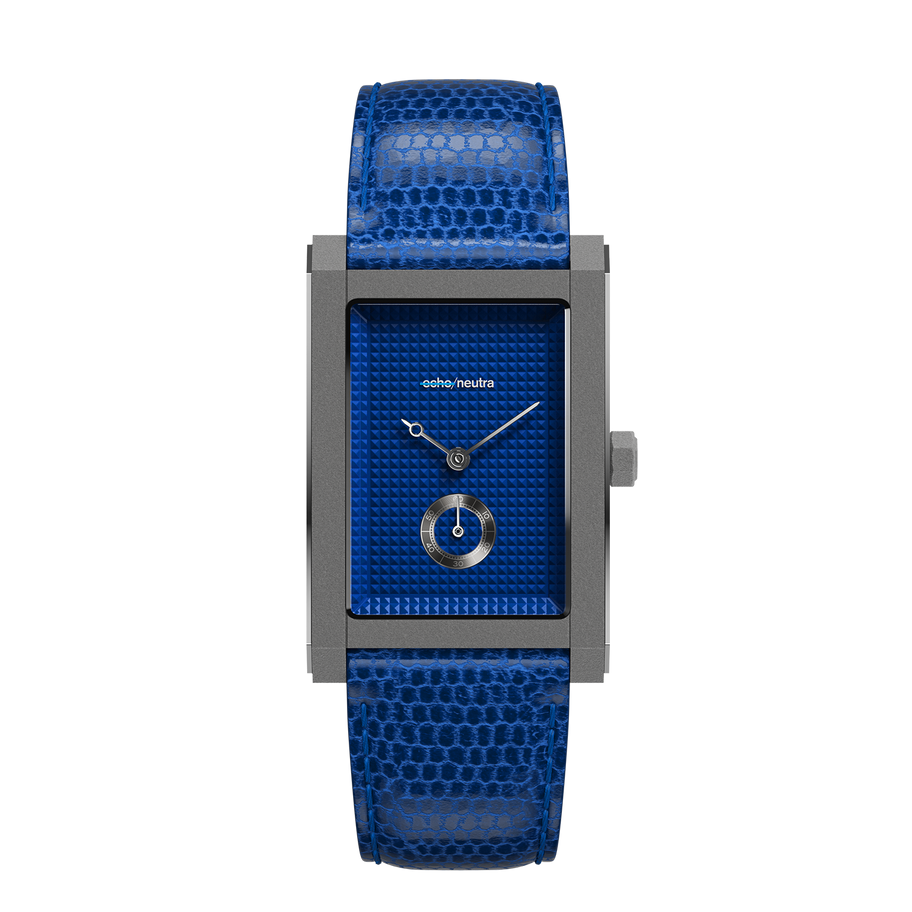 MONTRE ECHO/NEUTRA : RIVANERA BLEU SECONDE/SECONDE/