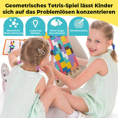 Stapelpuzzle-Spielzeug aus Holz