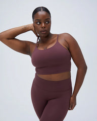 Ultimate Tank Bra - Burgundy