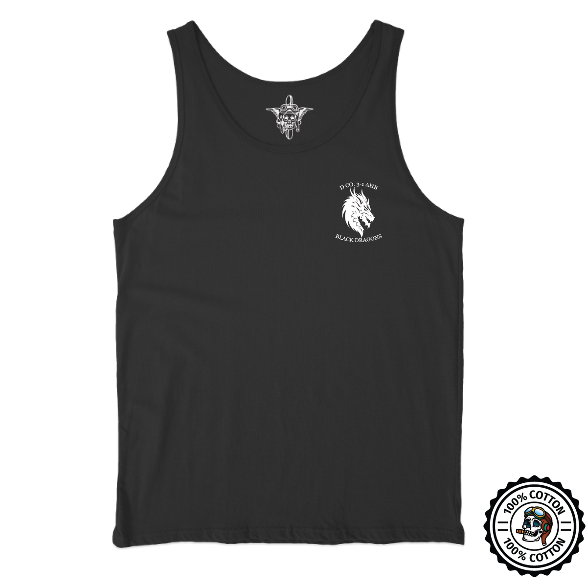 D Co, 3-1 AHB "Black Dragons" V2 Tank Top