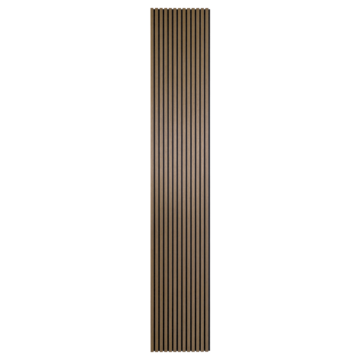 Akoestisch paneel in gerookt eikenfineer 3000x520x18 mm