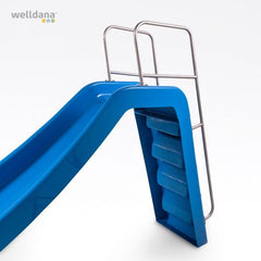 Pool vattenattraktion rutschkana räcke