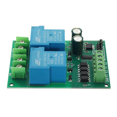30A 12V 24V DC Motor Controller Relay Board Forward Reverse Control Limit Start Stop Switch for Garage Door Crane Elevator