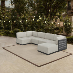 Henredon Annalise 6-piece Outdoor Patio Modular Sectional