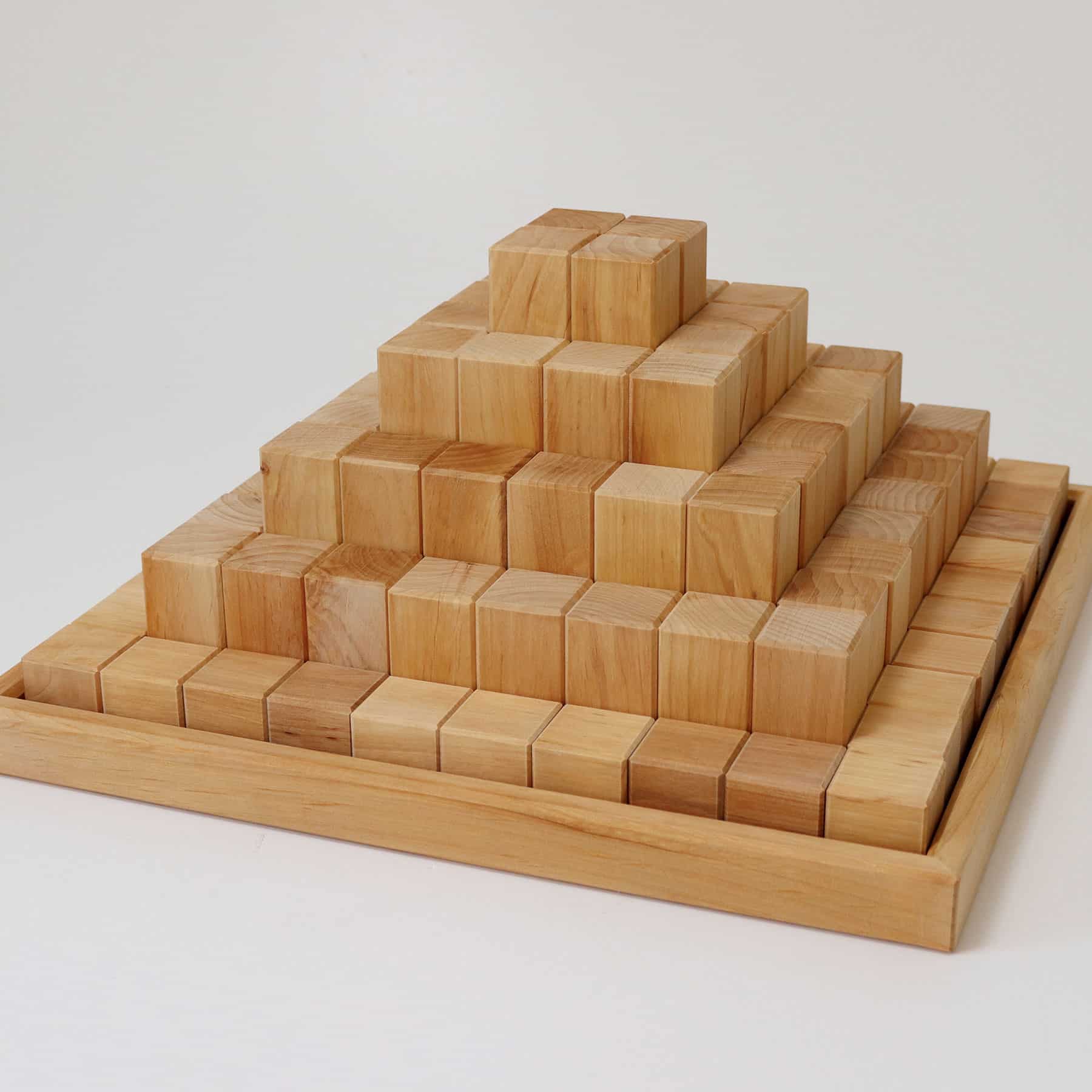 42091 Grimms Large Natural Stepped Pyramid