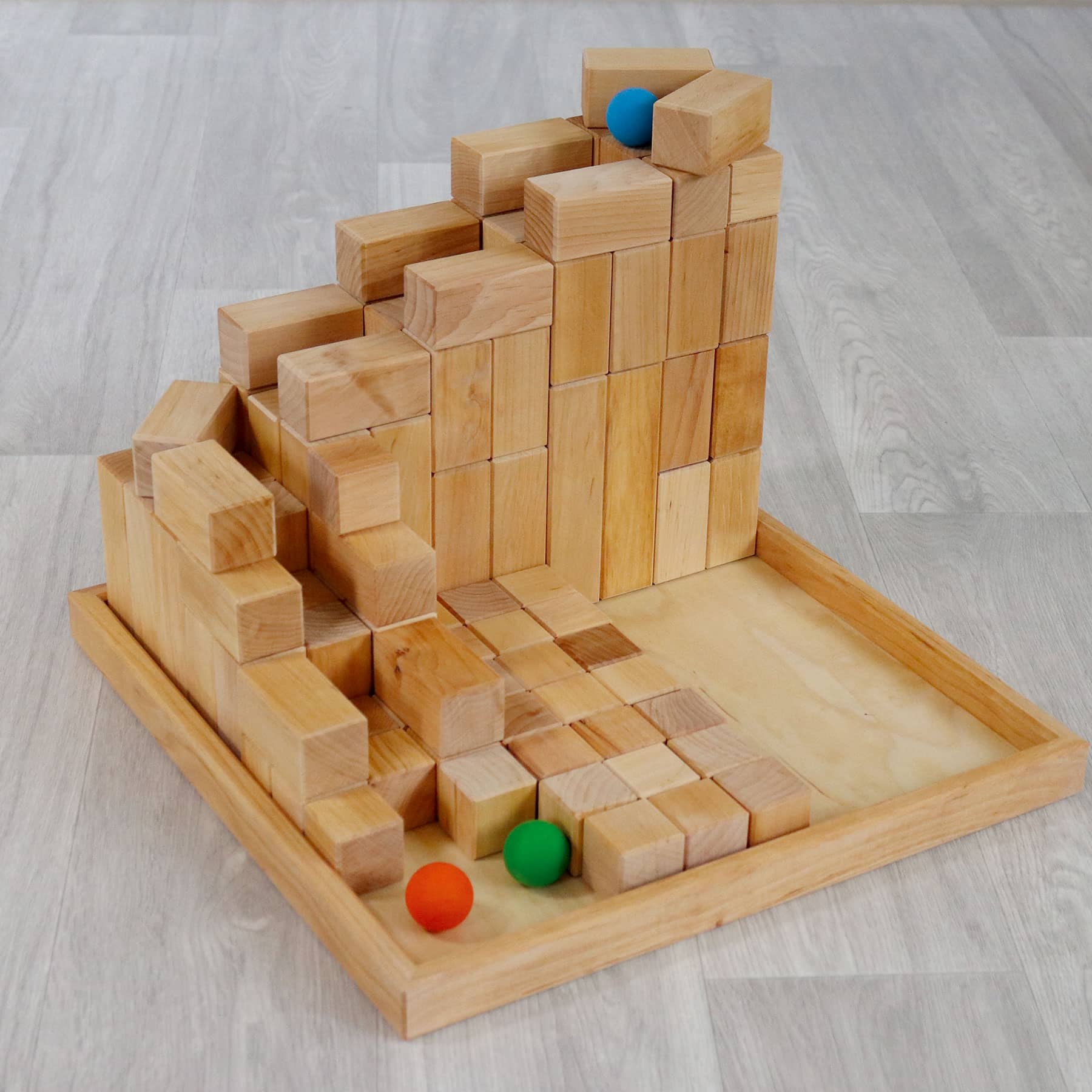 42091 Grimms Large Natural Stepped Pyramid