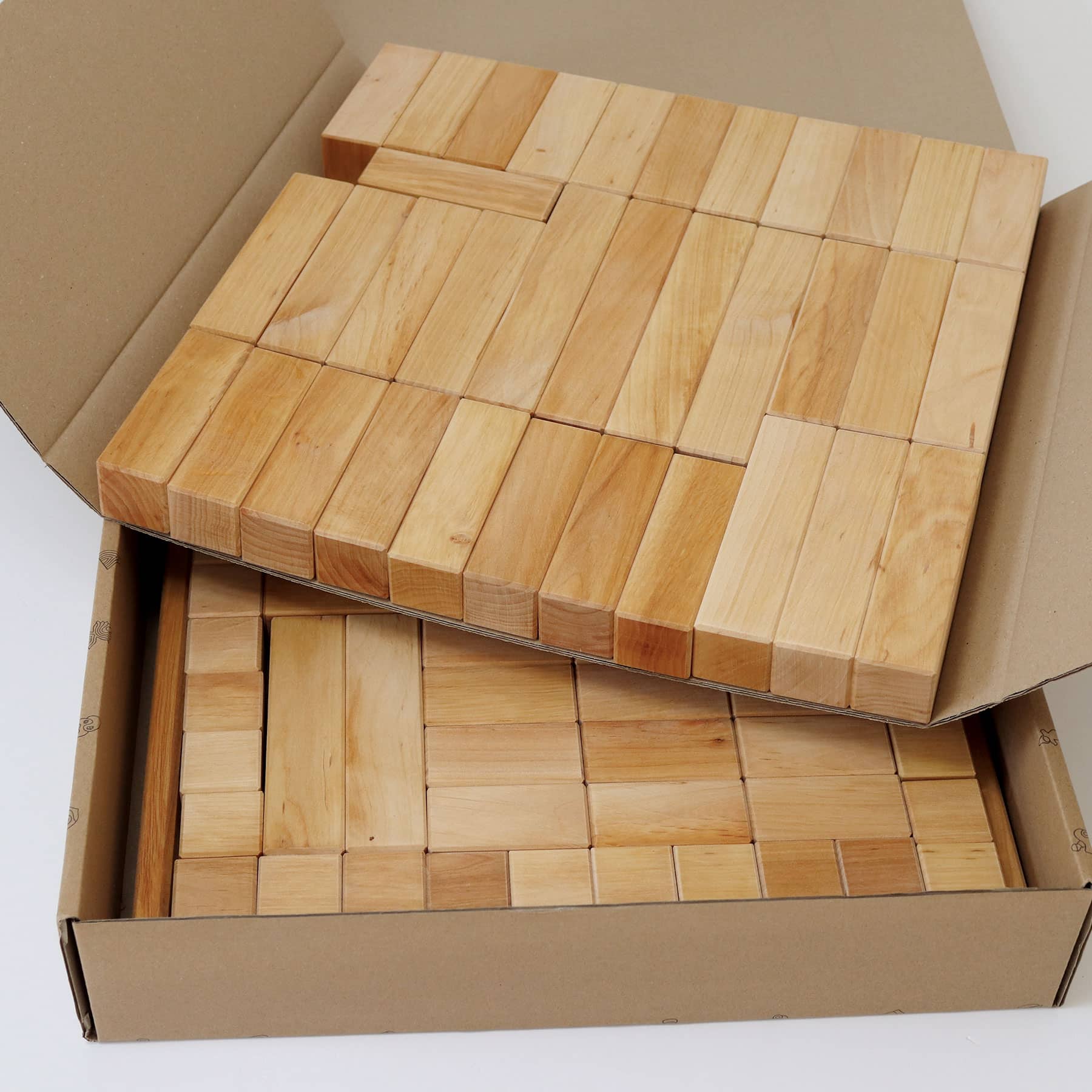 42091 Grimms Large Natural Stepped Pyramid