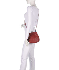Aunts & Uncles Grandma's Luxury Club Mrs. Fortune Cookie Crossbody bag intense rust