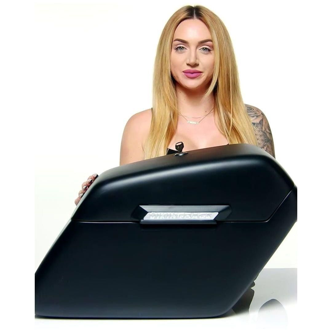 42L - Baldur Extra Large Victory Vegas Motorcycle Hard Saddlebags by Viking Bags Saddlebags