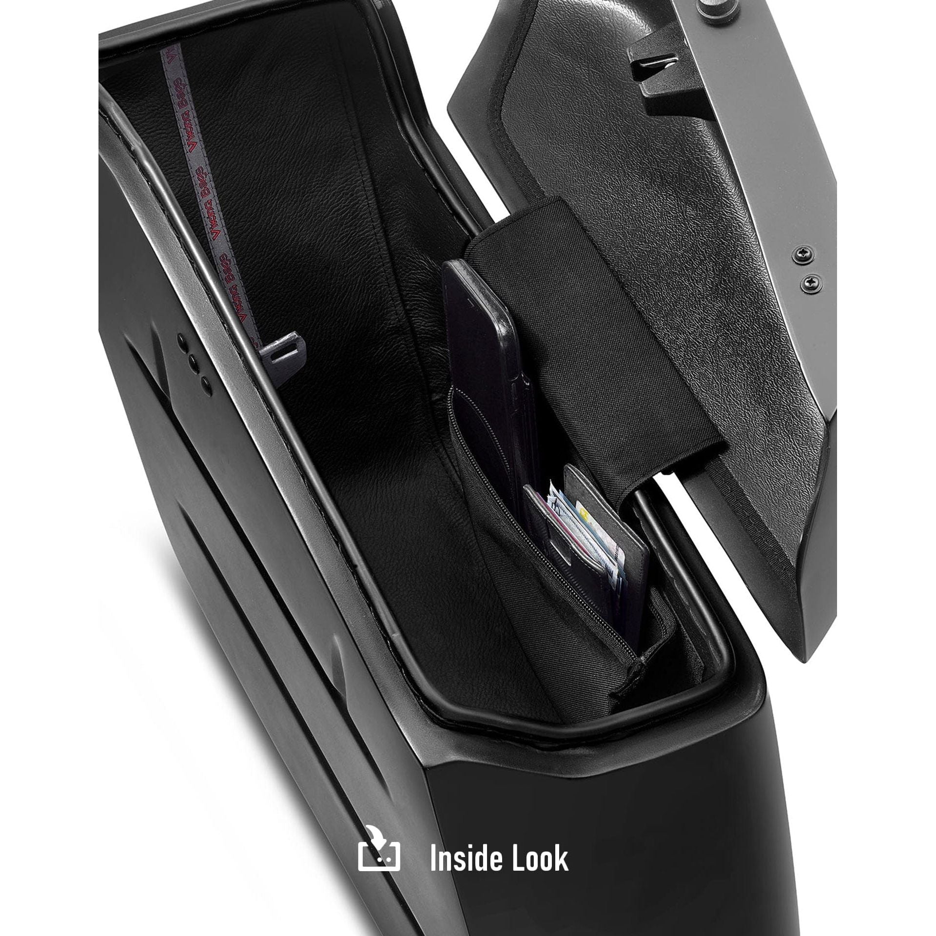 42L - Baldur Extra Large Victory Vegas Motorcycle Hard Saddlebags by Viking Bags Saddlebags