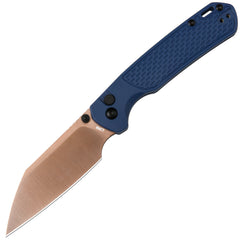 Cjrb Pyrite-light J1945 Ar-rpm9 Steel Rose Gold Blade Frn Handle Folding Knives (exclusive) - cjrb pyrite