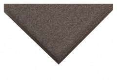Condor Indoor Entrance Mat, 6 ft L, 4 ft W, 1/4 in Thick, Rectangle, Charcoal - 24N138