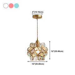 Modern Hanging Light Creative Glass Pendant Lighting Fixture for Sitting Room