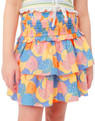 GIRLS 2-LAYER CITRUS SKIRT