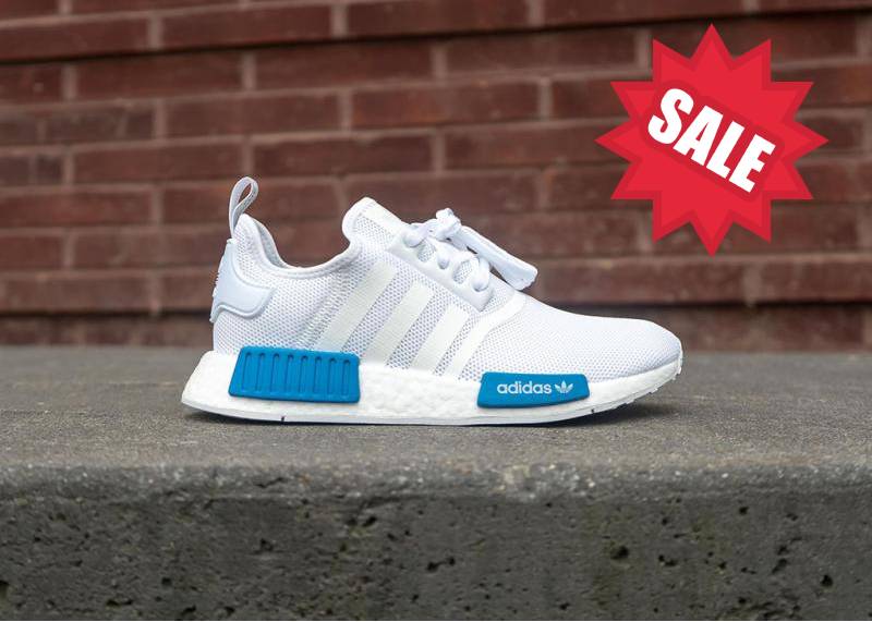 adidas GS NMD R1 - White/Black